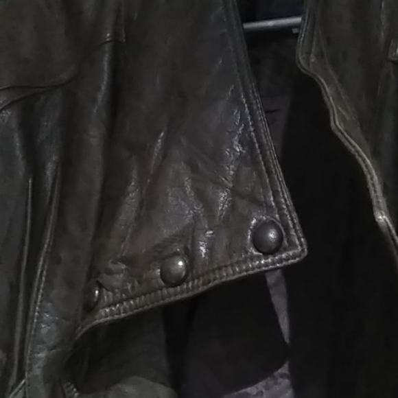 Vintage Double Breasted PCFL Leather Jacket - Picture 6 of 8